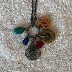 Artisan Multicolor Pendant Necklace